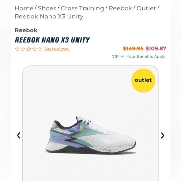 Reebok Nano White with Blue and Green Accents - Picture 10 of 12